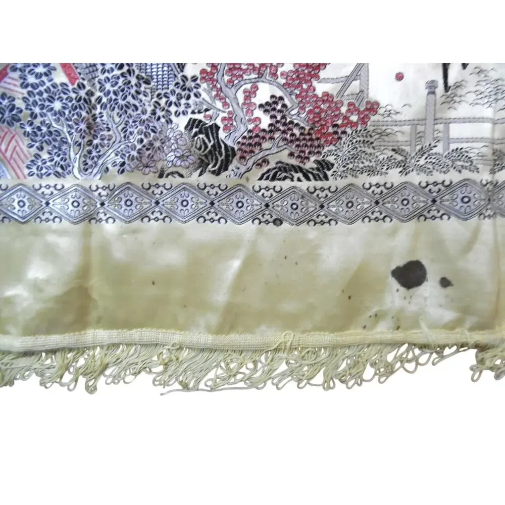 Oriental Tapestry Wall Hanging Chinese? Silk? 73